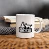 'Save The Dog' Print Coffee/Tea Mug - white