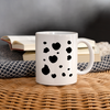 Cow Pattern Print Coffee/Tea Mug - white