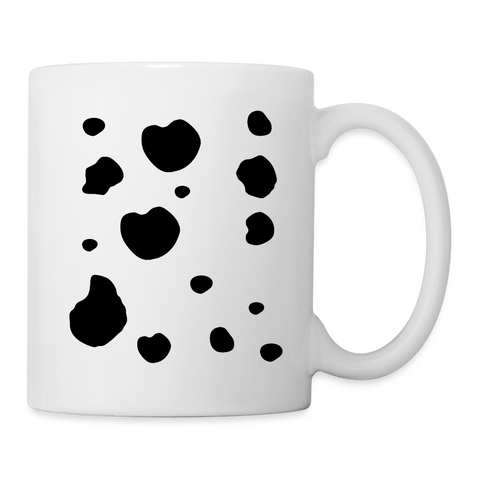 Cow Pattern Print Coffee/Tea Mug - white