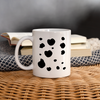 Cow Pattern Print Coffee/Tea Mug - white