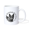 Cute Nebelung Cat Print Coffee/Tea Mug - white