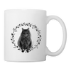 Cute Norwegian Forest Cat Print Coffee/Tea Mug - white