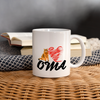 Somali Cat  OMA Print Coffee/Tea Mug - white