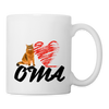 Somali Cat  OMA Print Coffee/Tea Mug - white