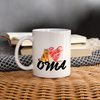 Somali Cat  OMA Print Coffee/Tea Mug - white