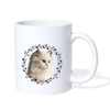 Persian Cat Print Coffee/Tea Mug - white