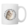 Persian Cat Print Coffee/Tea Mug - white