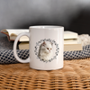 Persian Cat Print Coffee/Tea Mug - white