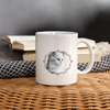 Lovely Persian Cat Print Coffee/Tea Mug - white