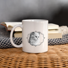 Lovely Persian Cat Print Coffee/Tea Mug - white