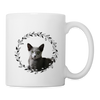 Russian Blue Cat Print Coffee/Tea Mug - white