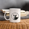 Russian Blue Cat Print Coffee/Tea Mug - white