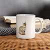 Savannah Cat Print Coffee/Tea Mug - white