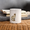 Savannah Cat Print Coffee/Tea Mug - white