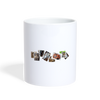 Maine Coon Cat Collage Print Coffee/Tea Mug - white