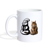 Maine Coon Cat Print Coffee/Tea Mug - white