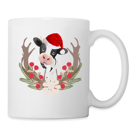 Cow Print Coffee/Tea Mug - white