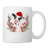 Cow Print Coffee/Tea Mug - white