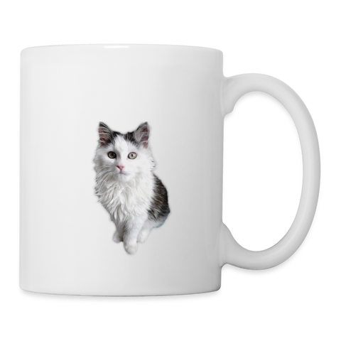 Siberian Cat Print Coffee/Tea Mug - white