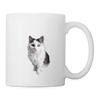 Siberian Cat Print Coffee/Tea Mug - white