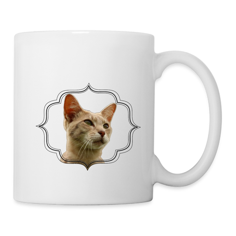 Lovely Singapura Cat Print Coffee/Tea Mug - white