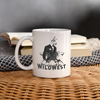 Great Dane Wild West Print Coffee/Tea Mug - white