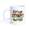 Australian Shepherd Dog Print Coffee/Tea Mug - white