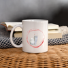 Van Cat Print Coffee/Tea Mug - white