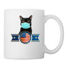 Bombay Cat Print Coffee/Tea Mug - white