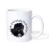 Affenpinscher Print Coffee/Tea Mug - white