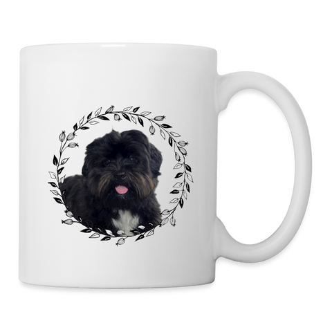 Affenpinscher Print Coffee/Tea Mug - white