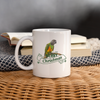 Senegal parrot Merry Christmas Print Coffee/Tea Mug - white