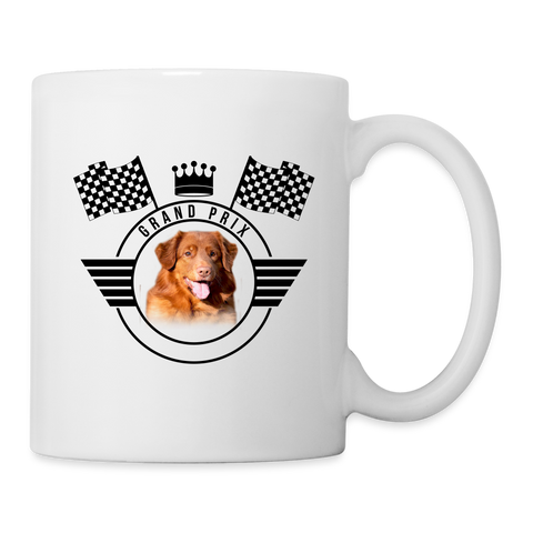 Nova Scotia Duck Tolling Retriever Print Coffee/Tea Mug - white