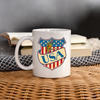 Senegal parrot USA Print Coffee/Tea Mug - white