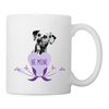 Dalmatian Be Mine Print Coffee/Tea Mug - white