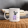 Dalmatian Be Mine Print Coffee/Tea Mug - white