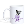 Dalmatian Be Mine Print Coffee/Tea Mug - white