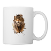 Maine coon Cat Print Coffee/Tea Mug - white