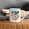 American Shorthair Cat USA Print Coffee/Tea Mug - white