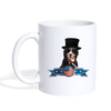 Bernese Mountain Dog Print Coffee/Tea Mug - white