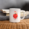 Scarlet macaw Parrot Print Coffee/Tea Mug - white