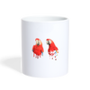 Scarlet macaw Parrot Print Coffee/Tea Mug - white