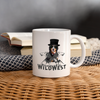 Bernese Mountain Dog WildWest Print Coffee/Tea Mug - white