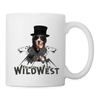 Bernese Mountain Dog WildWest Print Coffee/Tea Mug - white