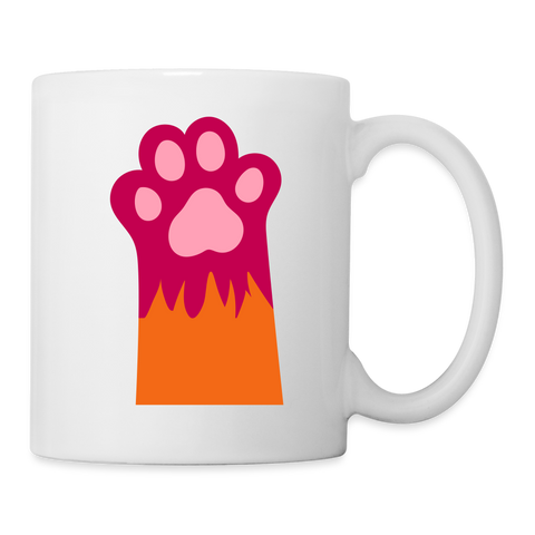 Paws Print Coffee/Tea Mug - white