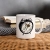 Birman Cat Alarm Clock Print Coffee/Tea Mug - white