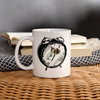 Birman Cat Alarm Clock Print Coffee/Tea Mug - white