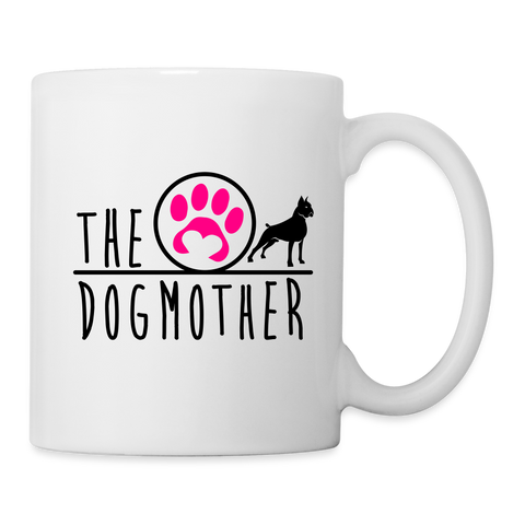 The Dog Mother Print Coffee/Tea Mug - white