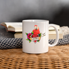 Scarlet macaw Parrot Print Coffee/Tea Mug - white