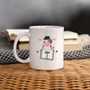 Cute Cow Study Print Coffee/Tea Mug - white